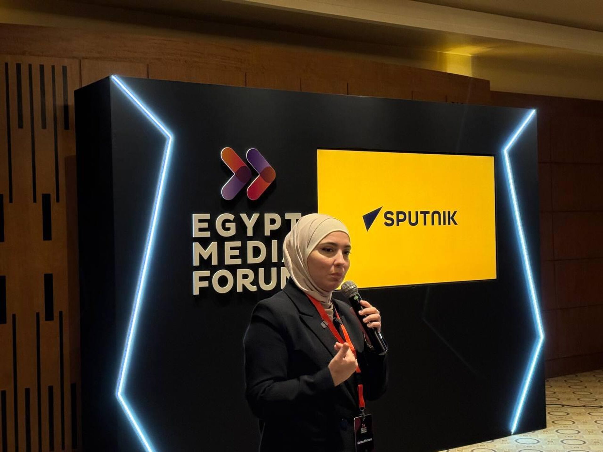 تفاعل كبير مع جلسة مديرة سبوتنيك عربي بالإنابة في منتدى مصر للإعلام حول تجربة الوكالة في استخدام الذكاء الاصطناعي - سبوتنيك عربي, 1920, 08.11.2025