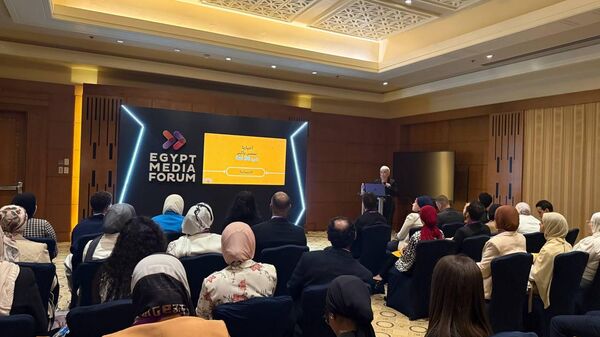 تفاعل كبير مع جلسة مديرة سبوتنيك عربي بالإنابة في منتدى مصر للإعلام حول تجربة الوكالة في استخدام الذكاء الاصطناعي - سبوتنيك عربي