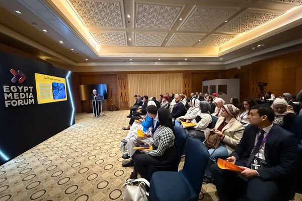 سبوتنيك تستعرض تجربتها الخاصة بالذكاء الاصطناعي في منتدى مصر للإعلام  - سبوتنيك عربي