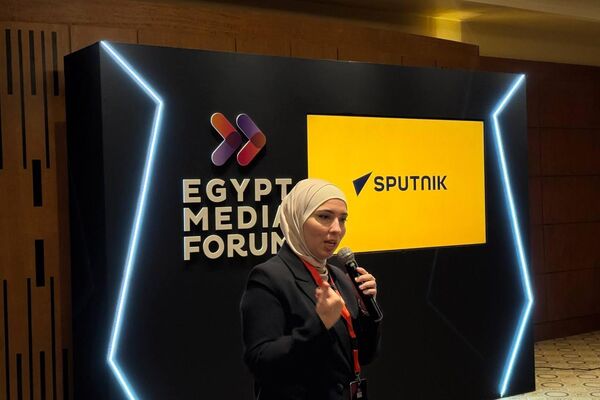 سبوتنيك تستعرض تجربتها الخاصة بالذكاء الاصطناعي في منتدى مصر للإعلام  - سبوتنيك عربي