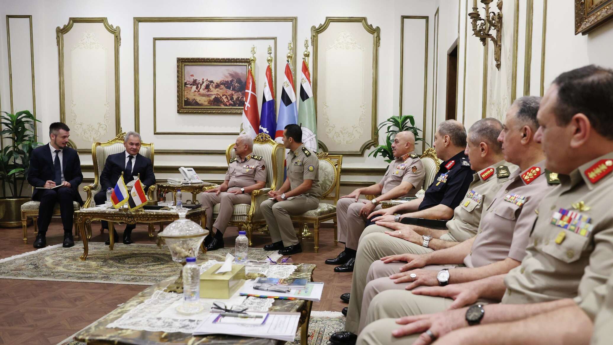 شويغو: يمكن لروسيا ومصر أن تجريا مناورات عسكرية مشتركة بشكل منتظم