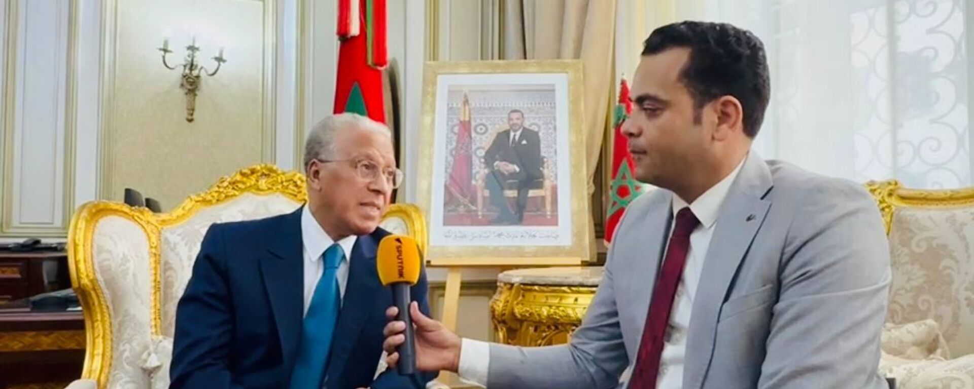  السفير المغربي بالقاهرة، السفير محمد آيت وعلي - سبوتنيك عربي, 1920, 13.11.2025