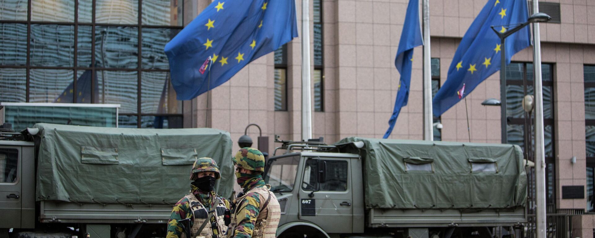 قوات الأمن في مقر المفوضية الأوروبية في بروكسل - سبوتنيك عربي, 1920, 05.12.2025