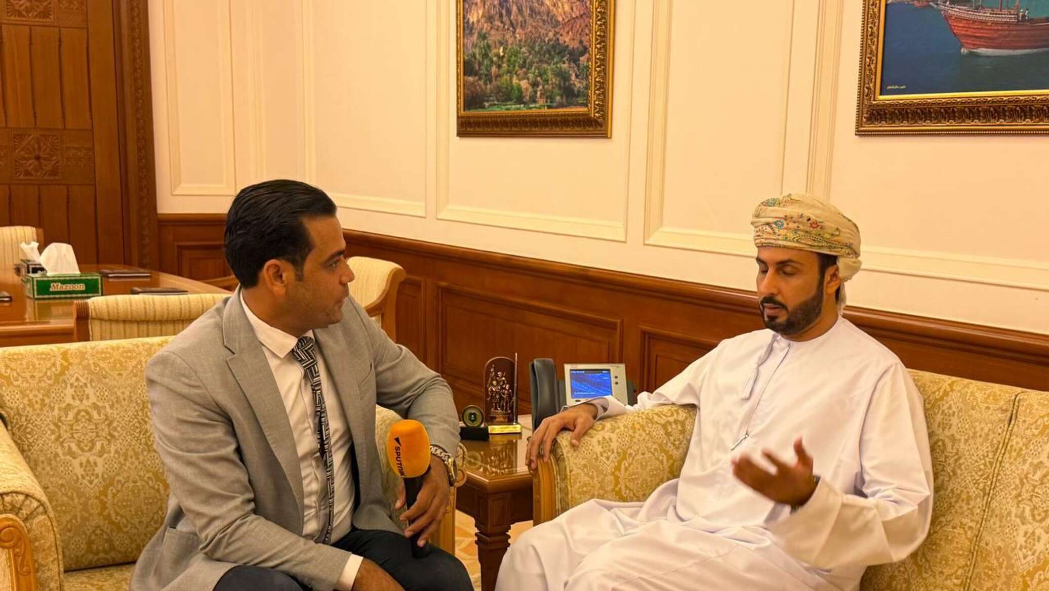 نائب رئيس مجلس الشورى العماني يتحدث لـ "سبوتنيك" عن العلاقات مع روسيا والقضية الفلسطينية