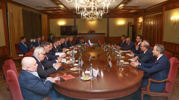 اجتماع رفيع المستوى في موسكو لتعزيز التعاون الليبي الروسي - سبوتنيك عربي