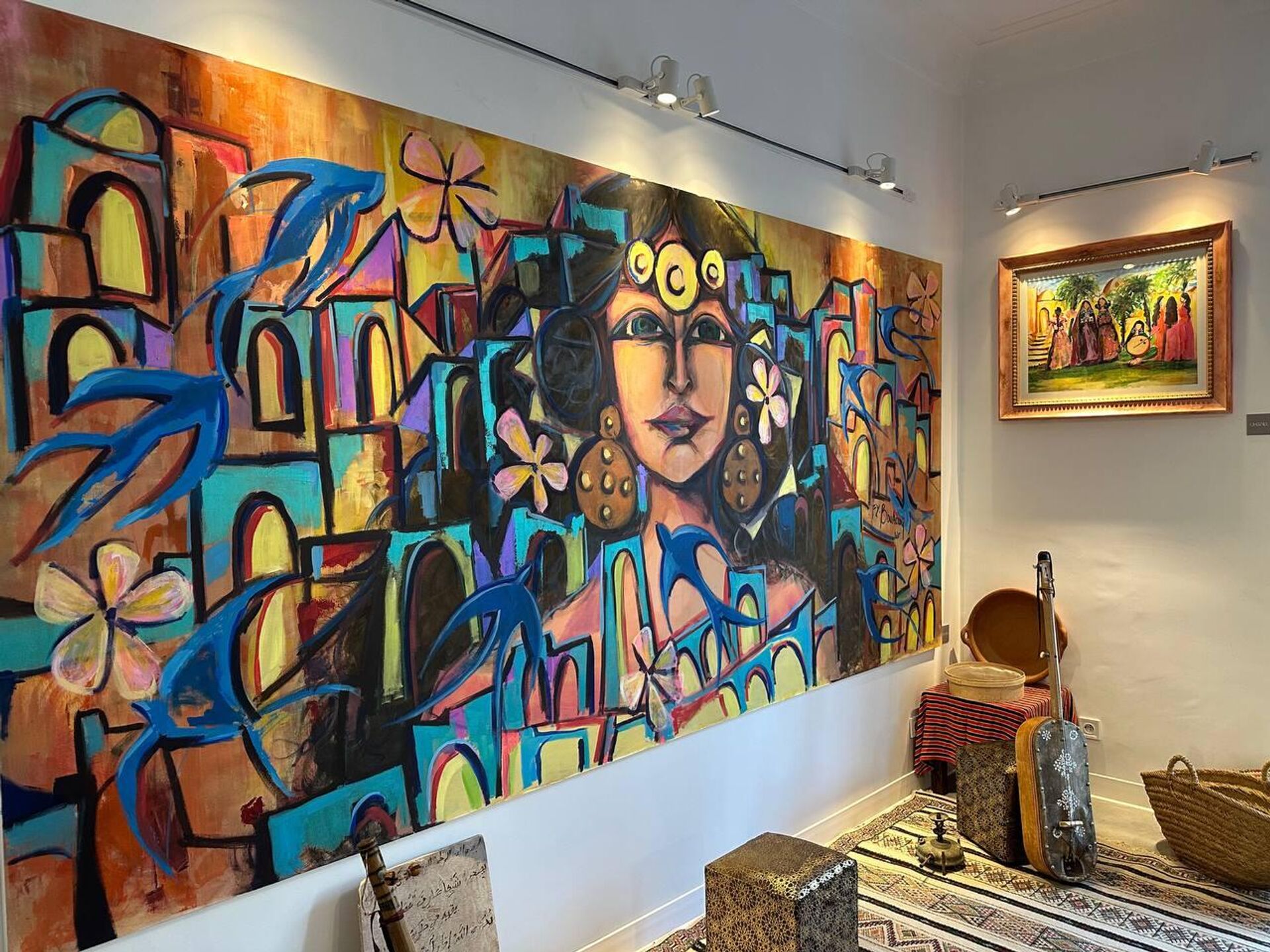 الفنانة التشكيلية فاطمة الزهراء بوعوني  - سبوتنيك عربي, 1920, 21.11.2025