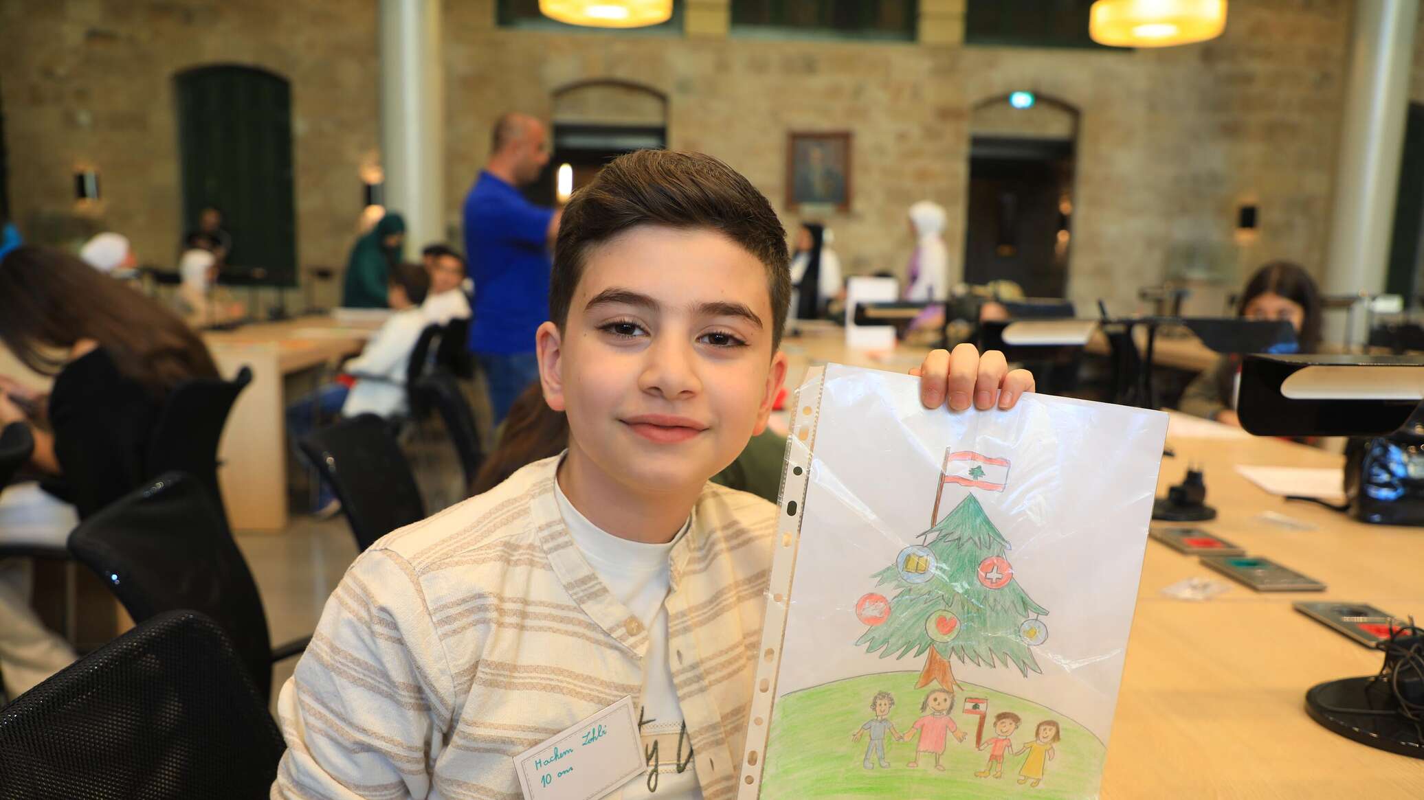 "ارسم أو اكتب عن لبنان كما تحلم"... المكتبة الوطنية تحتضن أحلام الشباب في عيد الاستقلال