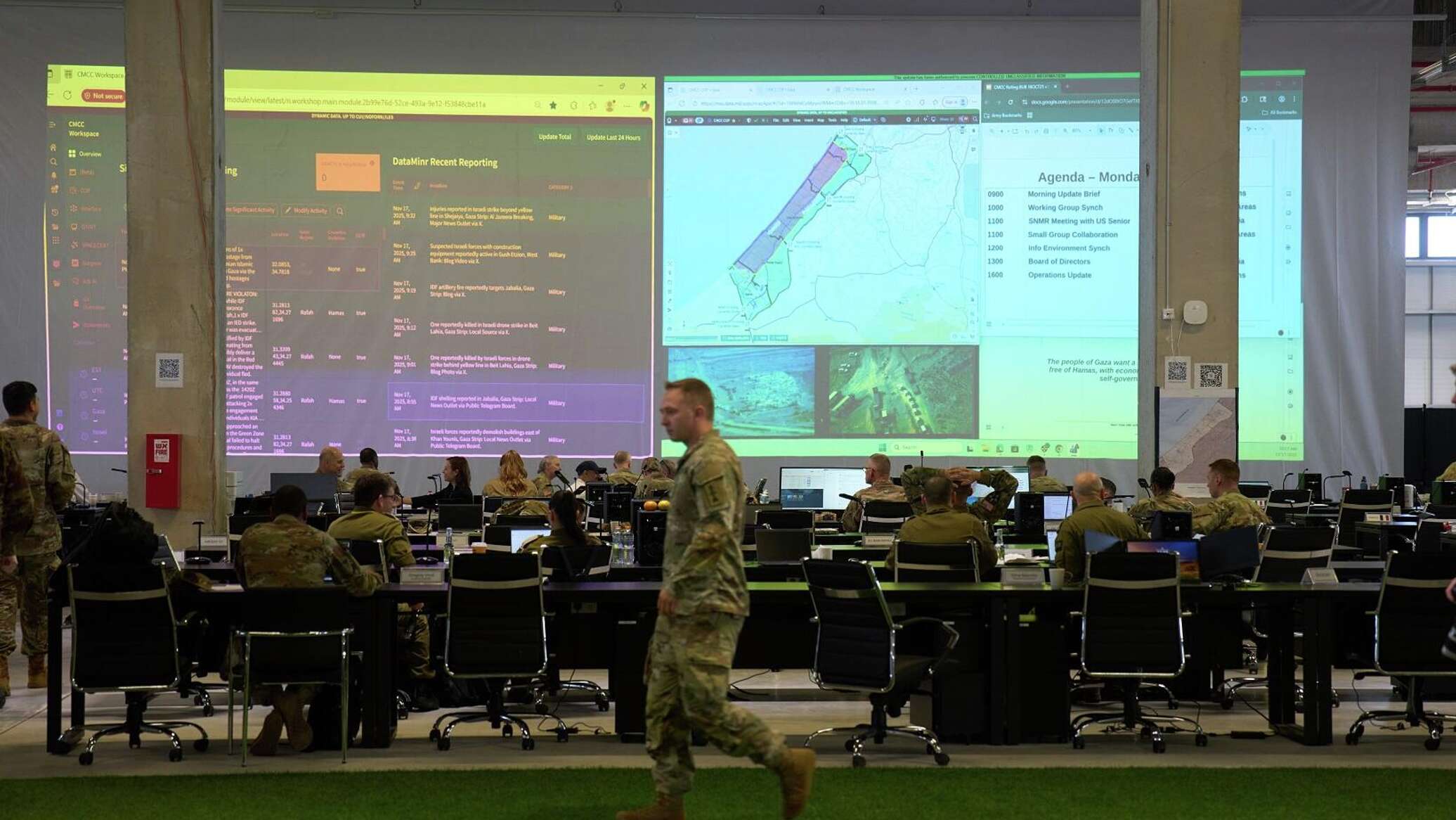 اجتماعات دولية مكثفة في "كريات جات" لرسم مستقبل غزة وسط تباطؤ مسار المرحلة الثانية