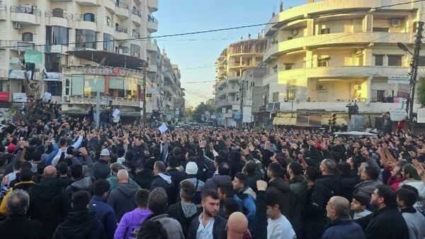 احتجاجات واسعة في الساحل السوري - سبوتنيك عربي