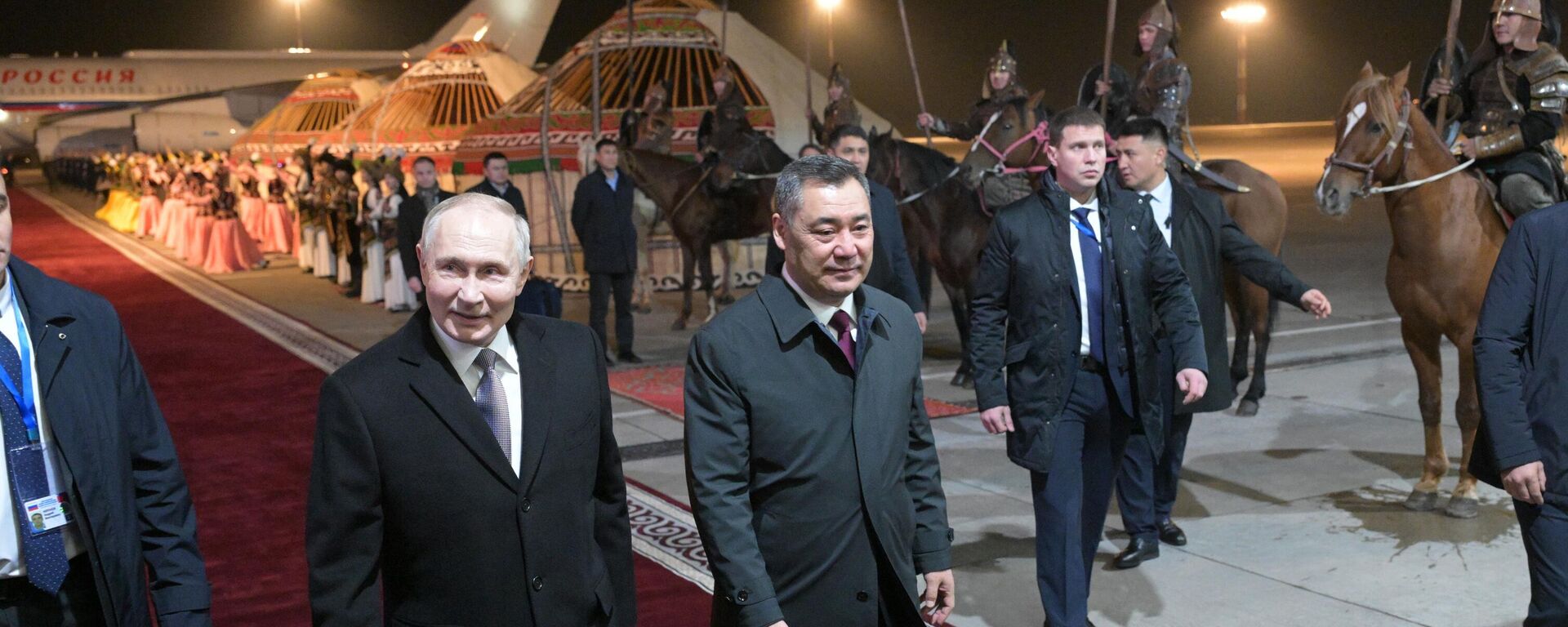 بث مباشر... بوتين يجري محادثات مع نظيره القيرغيزي في بيشكيك - سبوتنيك عربي, 1920, 26.11.2025