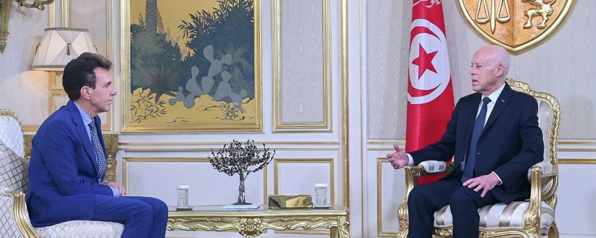الرئيس التونسي قيس سعيّد يستدعى سفير الاتحاد الأوروبي في تونس جيوزيبي بيروني - سبوتنيك عربي, 1920, 26.11.2025