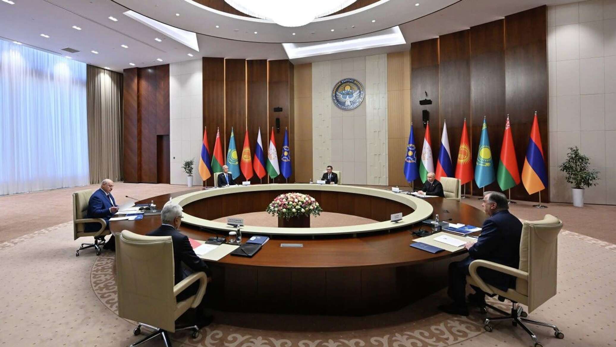 قمة منظمة معاهدة الأمن الجماعي تعتمد البيان الختامي