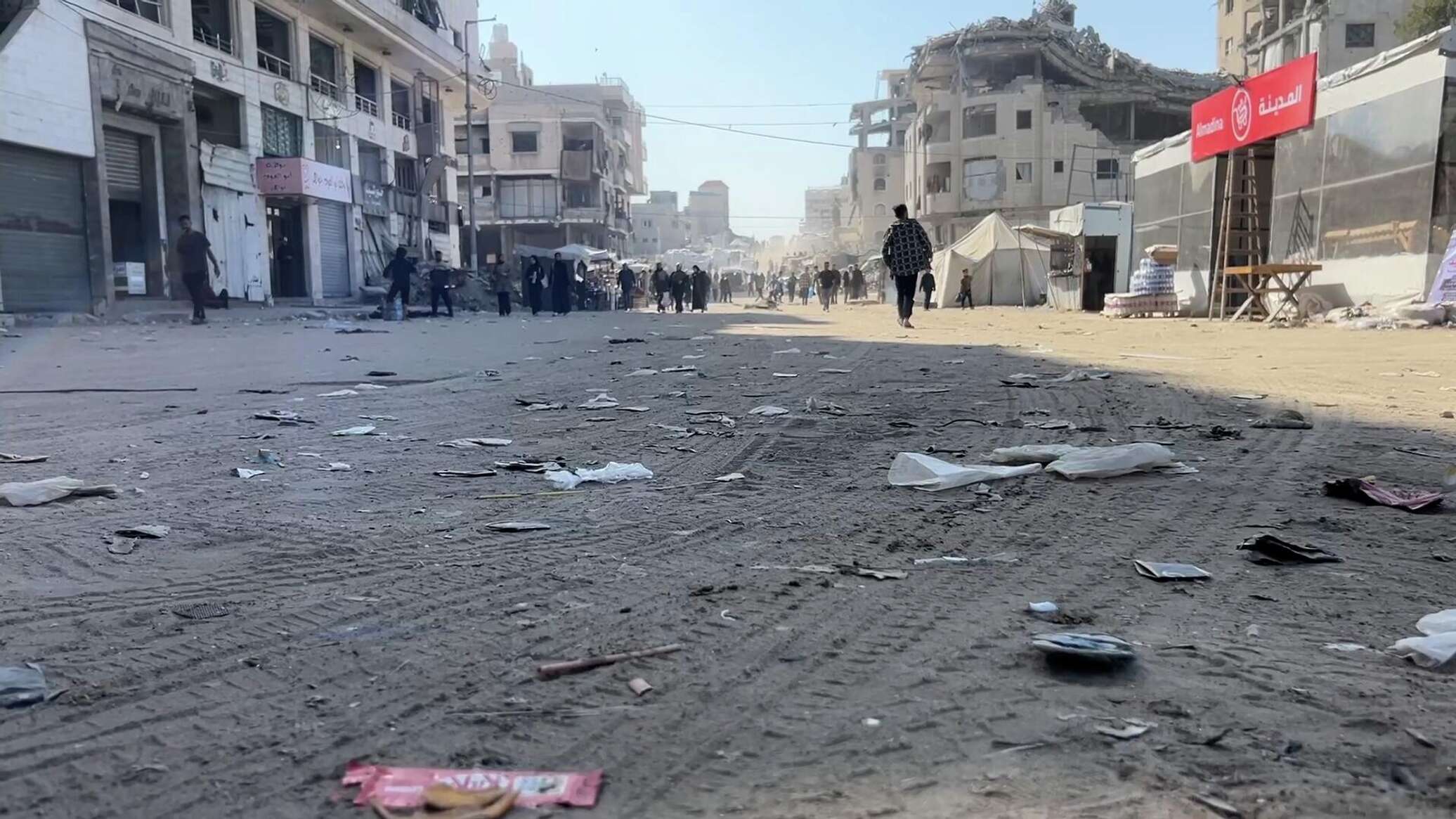 بلدية غزة: الأوضاع الإنسانية في القطاع معقدة بسبب المنخفض الجوي