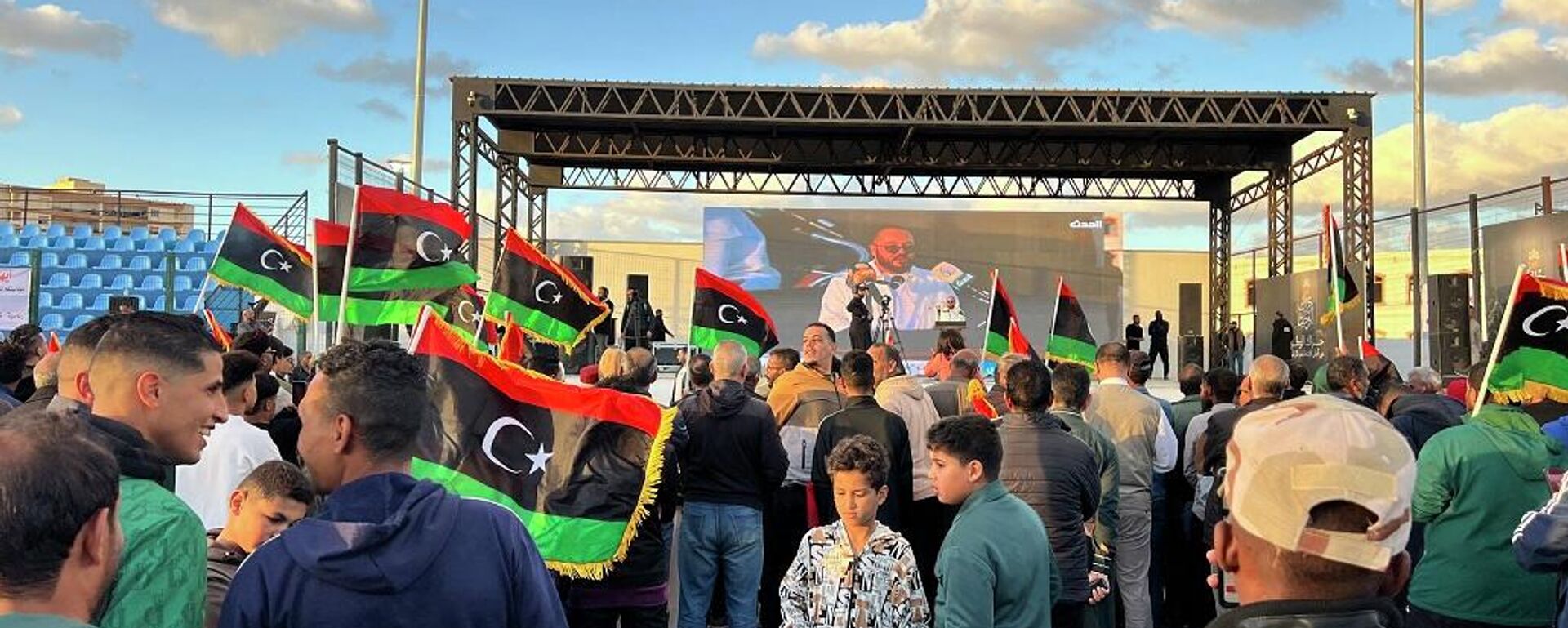 مظاهرات حاشدة في بنغازي ومدن الشرق تطالب بانتخابات رئاسية وإنهاء الجمود السياسي، ليبيا، 28 نوفمبر/ تشرين الثاني 2025 - سبوتنيك عربي, 1920, 28.11.2025