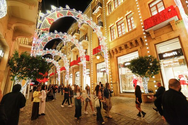 انطلاق فعاليات عيد الميلاد في بيروت، لبنان، 29 نوفمبر/ تشرين الثاني 2025 انطلاق فعاليات عيد الميلاد في بيروت، لبنان، 29 نوفمبر/ تشرين الثاني 2025 - سبوتنيك عربي