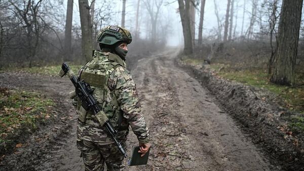 عسكريون روس في منطقة عمليات القوات الخاصة الروسية - سبوتنيك عربي
