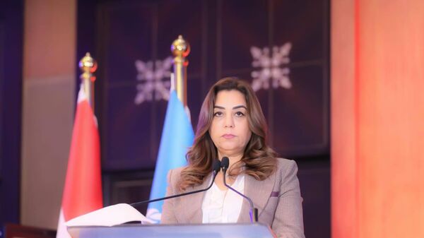 وزيرة التنمية المحلية والقائم بأعمال وزير البيئة في مصر، الدكتورة منال عوض، تفتتح الدورة الـ24 لمؤتمر الأطراف لاتفاقية برشلونة لحماية بيئة البحر المتوسط من التلوث، القاهرة، 2 ديسمبر/ كانون الأول 2025 - سبوتنيك عربي