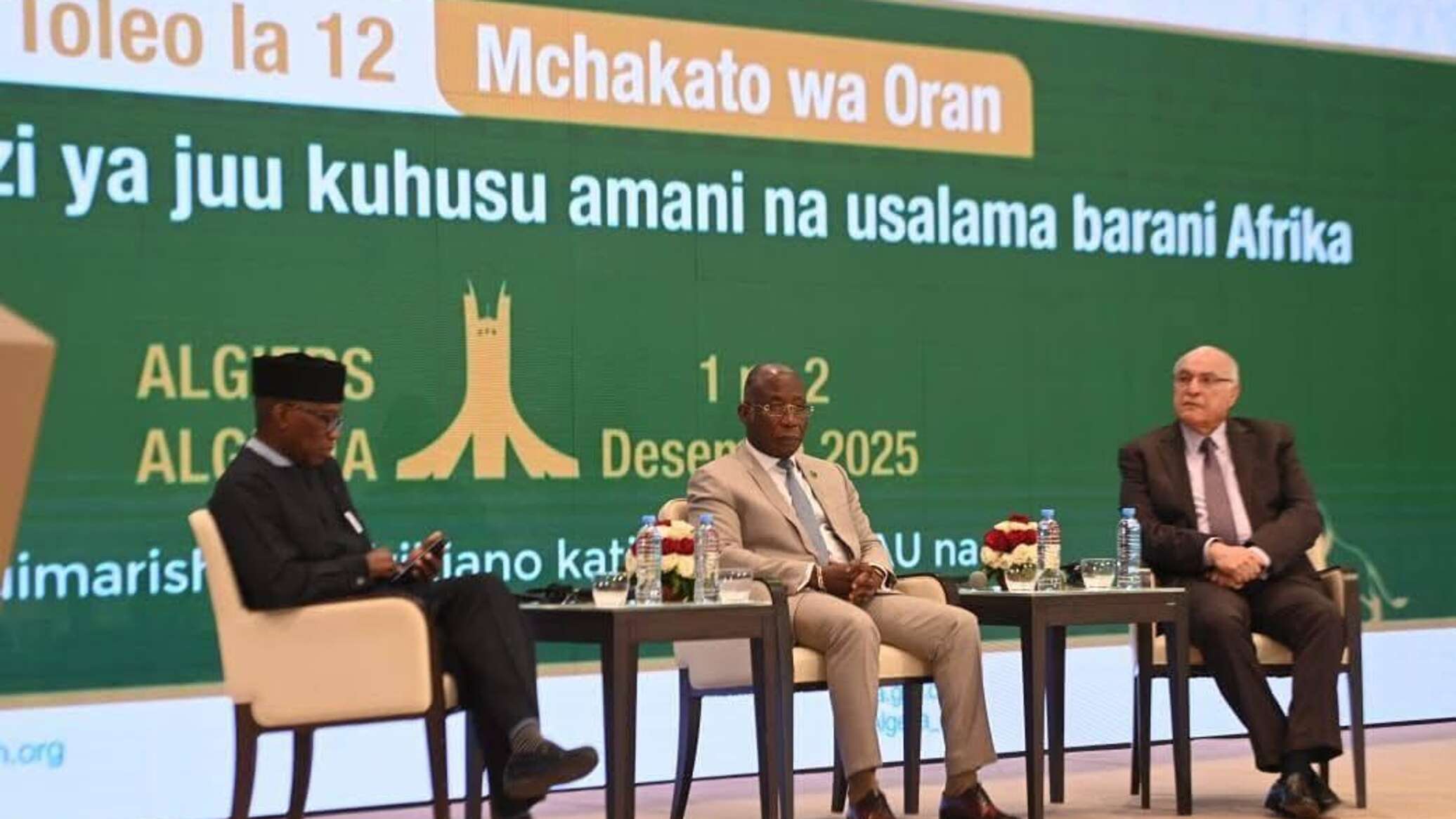 الجزائر تدعو لمقاربة أفريقية لحل الأزمات في ختام مؤتمر السلم والأمن بأفريقيا