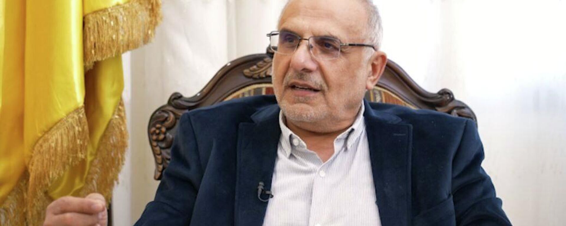 عضو كتلة الوفاء للمقاومة، النائب عن حزب الله اللبناني، علي المقداد  - سبوتنيك عربي, 1920, 04.12.2025