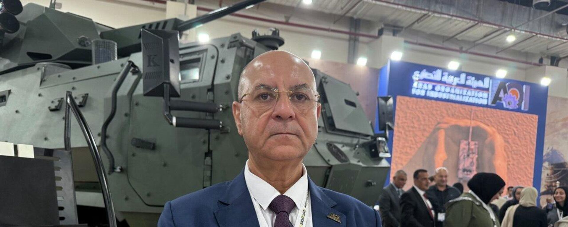 رئيس مجلس إدارة مصنع قادر للصناعات المتطورة في مصر، اللواء دكتور عمرو عبد العزيز - سبوتنيك عربي, 1920, 04.12.2025