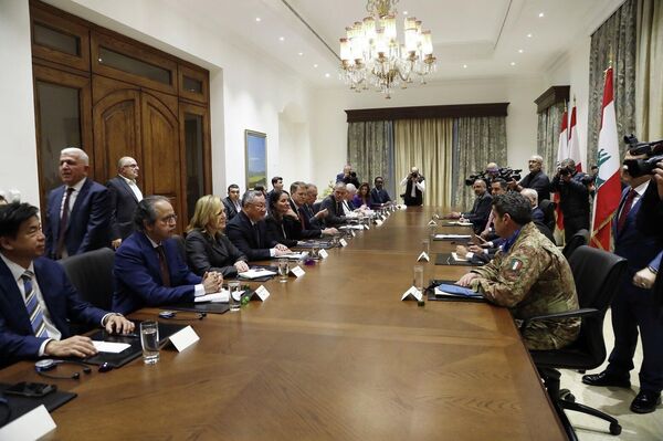 وفد مجلس الأمن يبدأ جولته في لبنان وفد مجلس الأمن يبدأ جولته في لبنان - سبوتنيك عربي