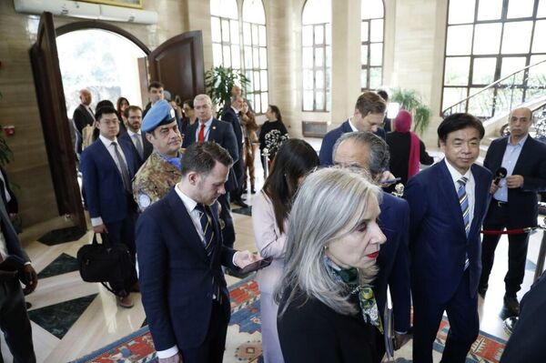 وفد مجلس الأمن يبدأ جولته في لبنان وفد مجلس الأمن يبدأ جولته في لبنان - سبوتنيك عربي