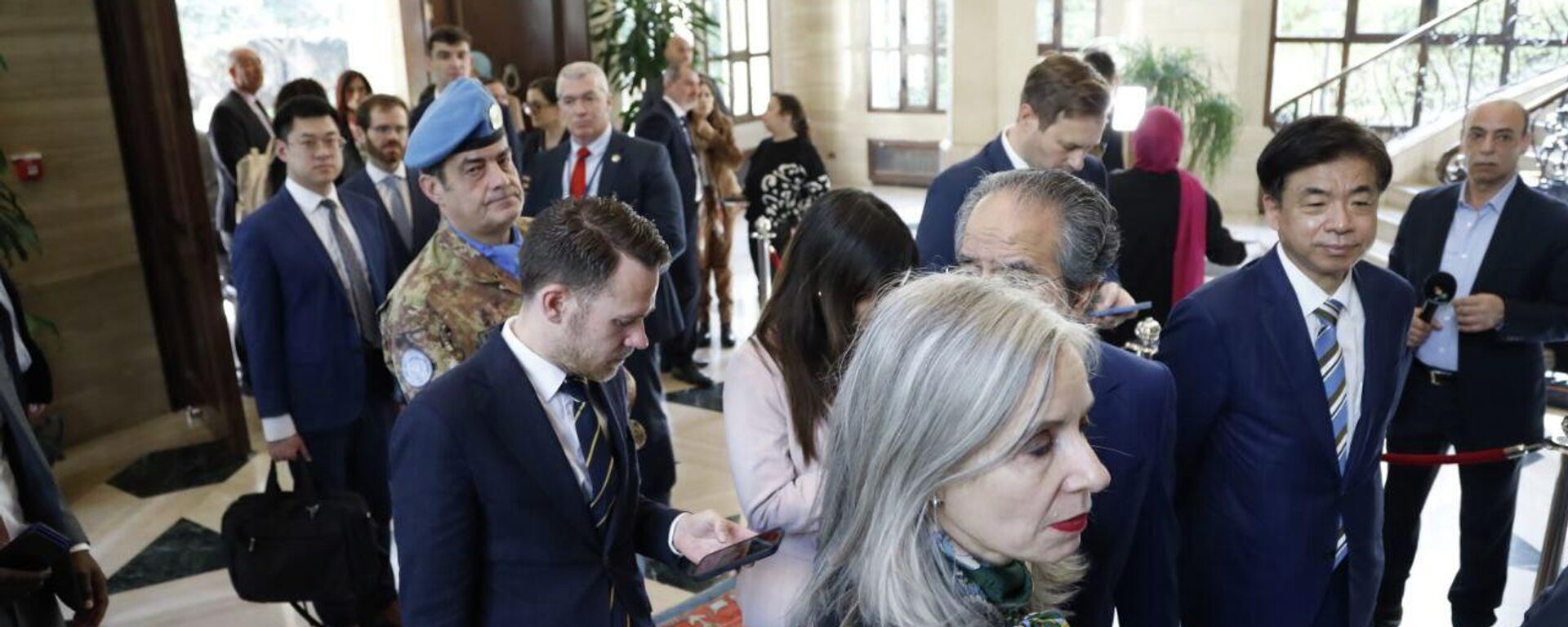 وفد مجلس الأمن يبدأون جولتهم في لبنان - سبوتنيك عربي, 1920, 05.12.2025