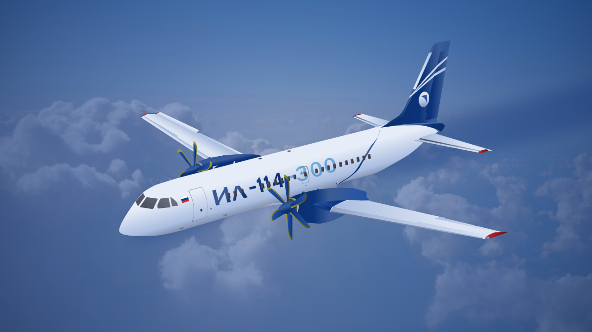 طائرة الركاب الروسية الإقليمية "إيل -114-300"