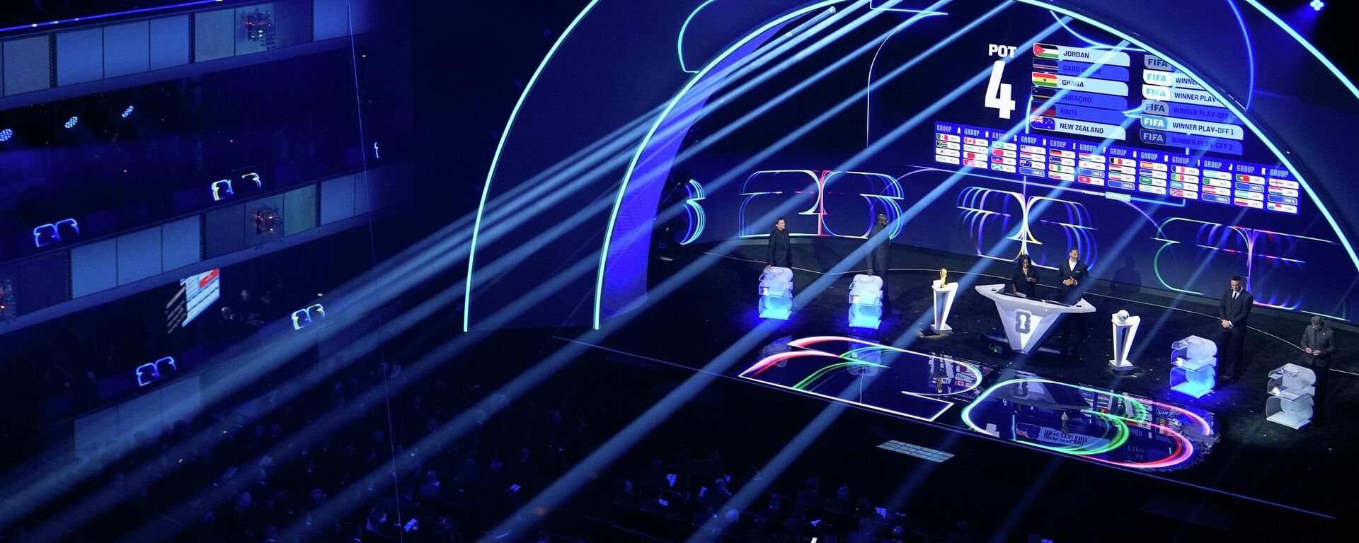 قرعة كأس العالم 2026 في الولايات المتحدة الأمريكية وكندا والمكسيك - سبوتنيك عربي, 1920, 05.12.2025