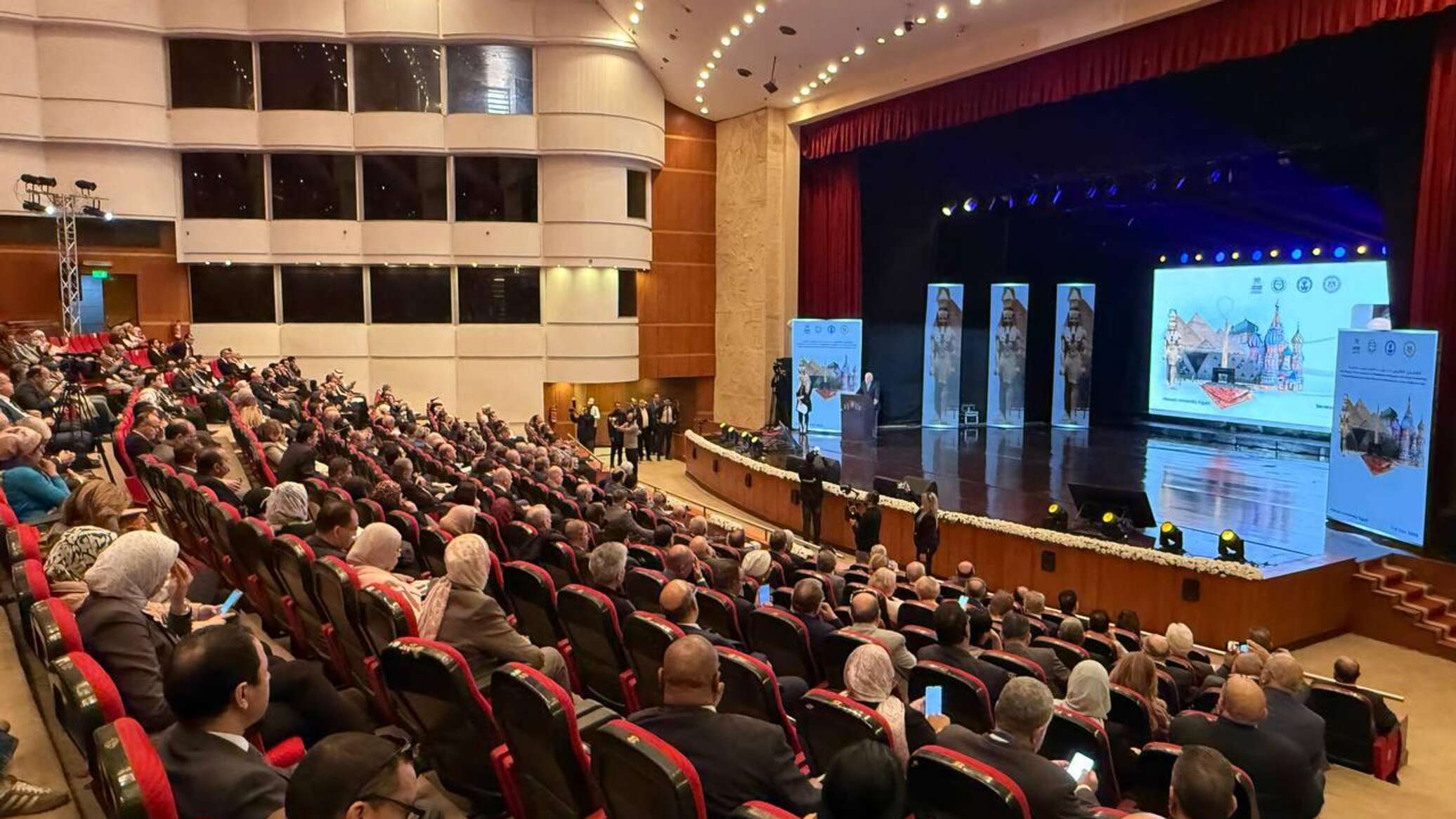 انطلاق فعاليات المنتدى الخامس لـ "اتحاد رؤساء الجامعات الروسية والعربية" بالقاهرة.. صور وفيديو