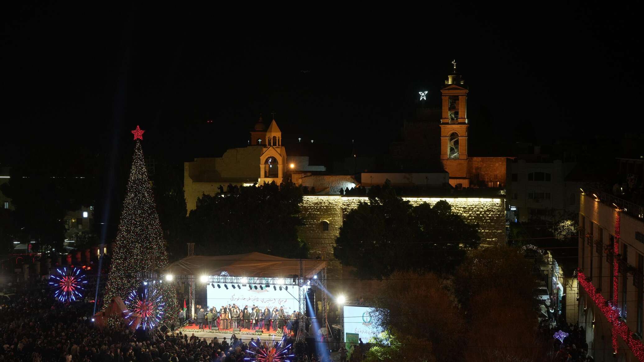 "وفا": إسرائيل تمنع نائب الرئيس الفلسطيني من المشاركة في قداس منتصف الليل في بيت لحم