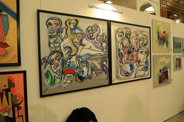 فعاليات الدورة الرابعة من معرض الفن العربي، بيروت، لبنان 9 ديسمبر 2025 فعاليات الدورة الرابعة من معرض الفن العربي، بيروت، لبنان 9 ديسمبر 2025 - سبوتنيك عربي