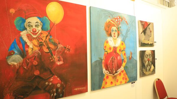 فعاليات الدورة الرابعة من معرض الفن العربي، بيروت، لبنان 9 ديسمبر 2025 - سبوتنيك عربي