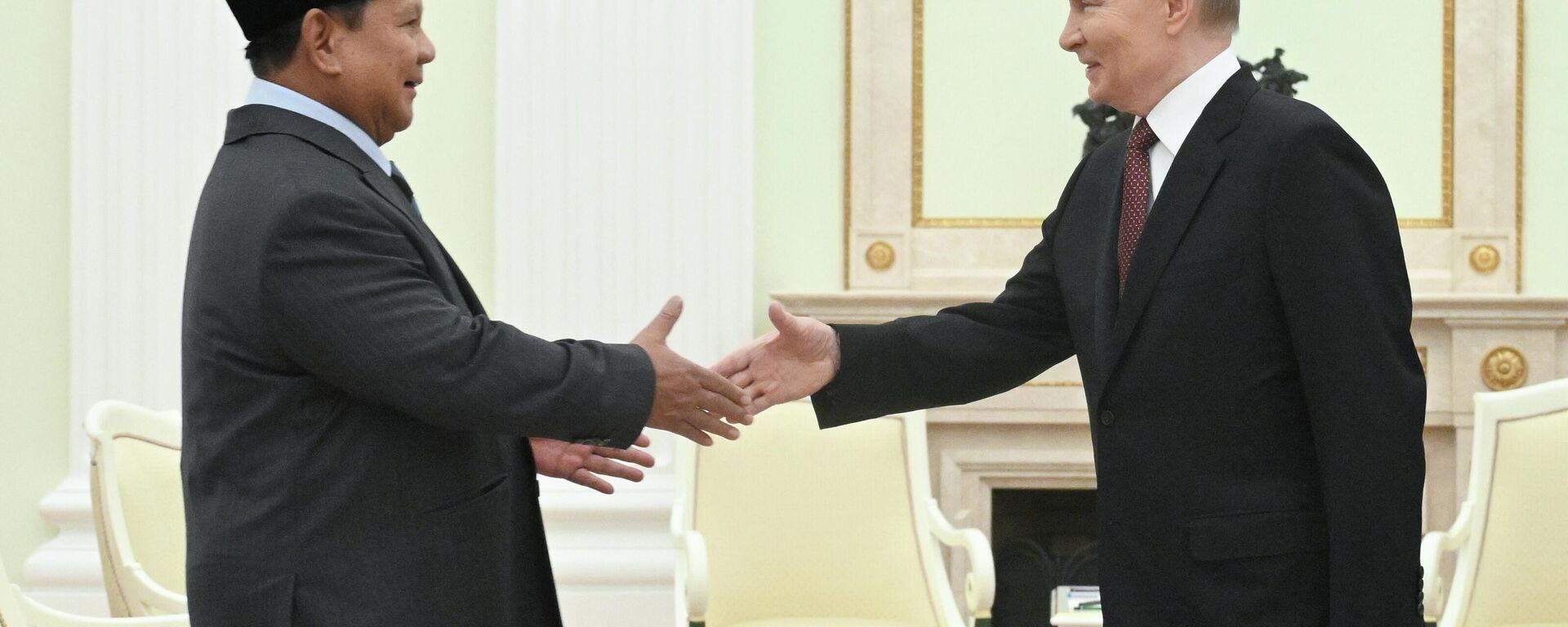 لقاء الرئيس الروسي فلاديمير بوتين مع نظيره الإندونيسي برابو سوبيانتو في الكرملين - سبوتنيك عربي, 1920, 10.12.2025