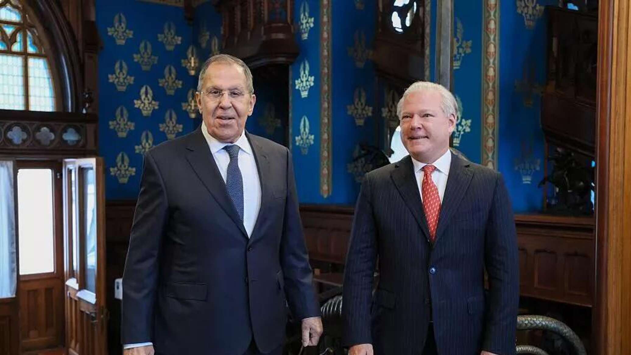 لافروف يلتقي مع أعضاء غرفة التجارة الأمريكية في روسيا