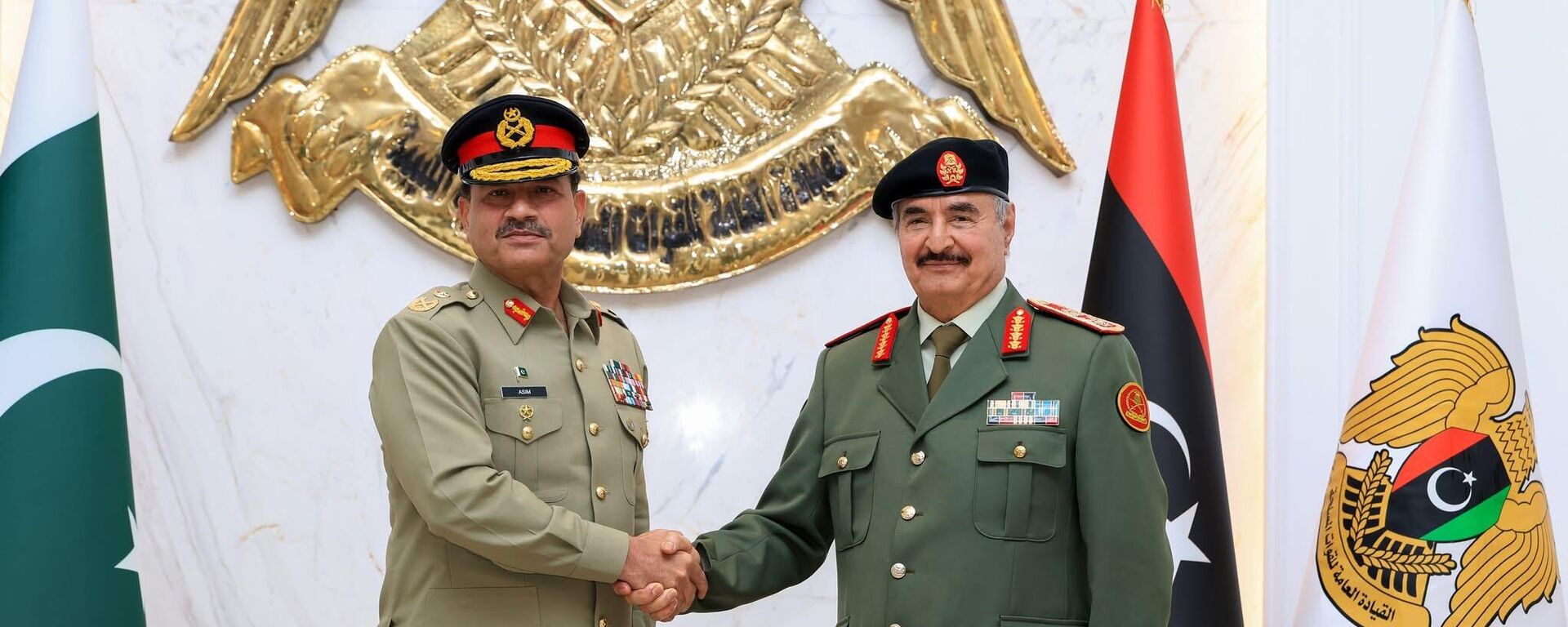 رئيس الأركان الباكستاني في زيارة إلى ليبيا - سبوتنيك عربي, 1920, 17.12.2025