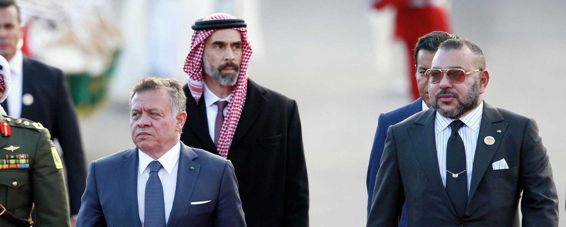 العاهل المغربي، الملك محمد السادس، وملك الأردن، عبد الله الثاني - سبوتنيك عربي, 1920, 18.12.2025