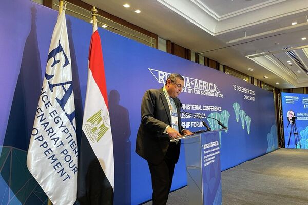  المؤتمر الوزاري الثاني لمنتدى الشراكة الروسية الأفريقية بالقاهرة
 - سبوتنيك عربي