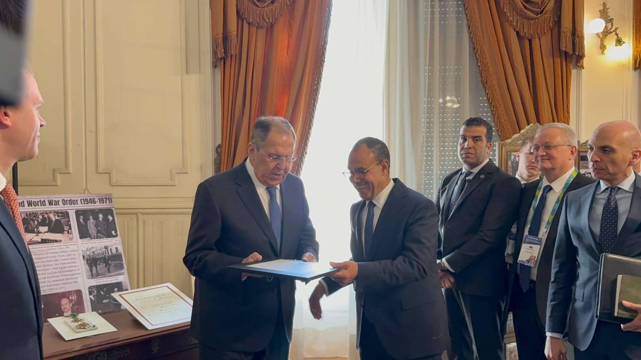 عبد العاطي يجدد ثوابت الموقف المصري تجاه الأزمة الأوكرانية في مؤتمر مشترك مع نظيره الروسي