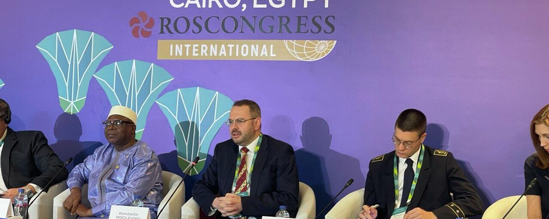 نائب وزير العلوم والتعليم العالي الروسي، كونستانتين موغيليفسكي، خلال مشاركته في المؤتمر الوزاري الثاني لمنتدى الشراكة الروسية الافريقية، 19 ديسمبر/ كانون الأول 2025 - سبوتنيك عربي, 1920, 19.12.2025