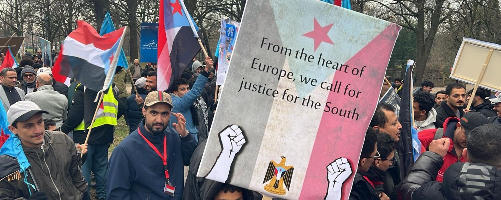 المجلس الانتقالي الجنوبي باليمن جانب من تظاهرات 2025 - سبوتنيك عربي, 1920, 21.12.2025