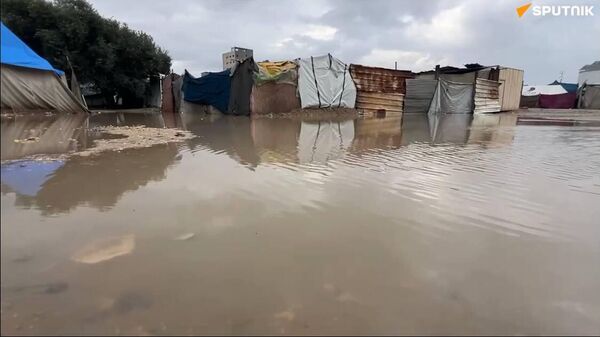 الشتاء القاسي يفاقم مأساة أطفال غزة ويعمق معاناة النازحين - سبوتنيك عربي