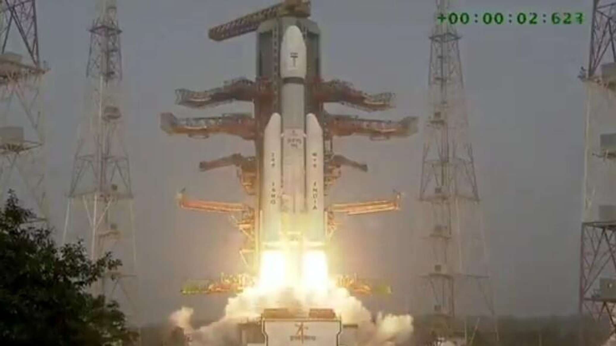 الهند تضع في المدار أثقل قمر صناعي للاتصالات في تاريخها..فيديو