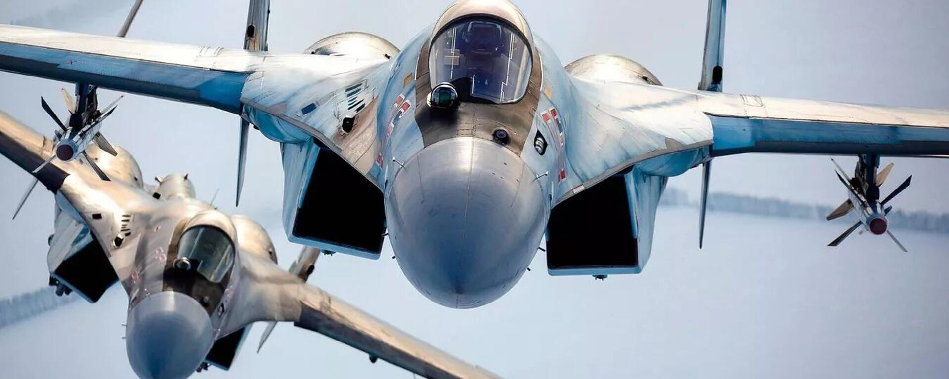 مقاتلات سو-30 إس الروسية أثناء رحلة تدريبية - سبوتنيك عربي, 1920, 25.12.2025