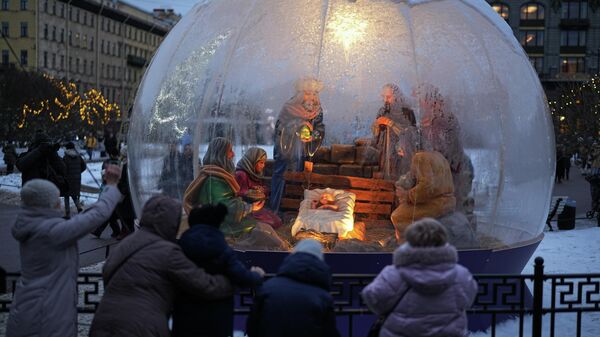 Празднование католического Рождества в Санкт-Петербурге - سبوتنيك عربي