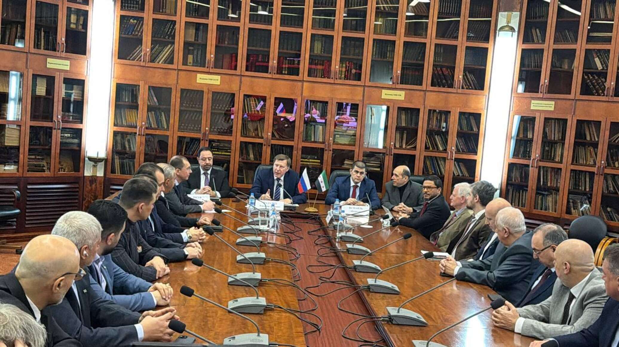 موسكو تستضيف اجتماعا لمجلس الأعمال الروسي-السوري لأول مرة منذ رحيل الأسد