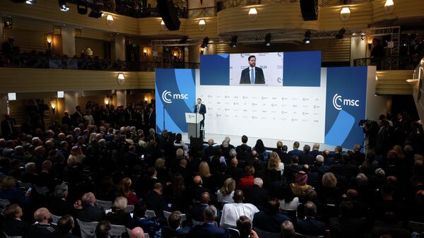 Вице-президент США Джей Ди Вэнс на Мюнхенской конференции по безопасности  - سبوتنيك عربي