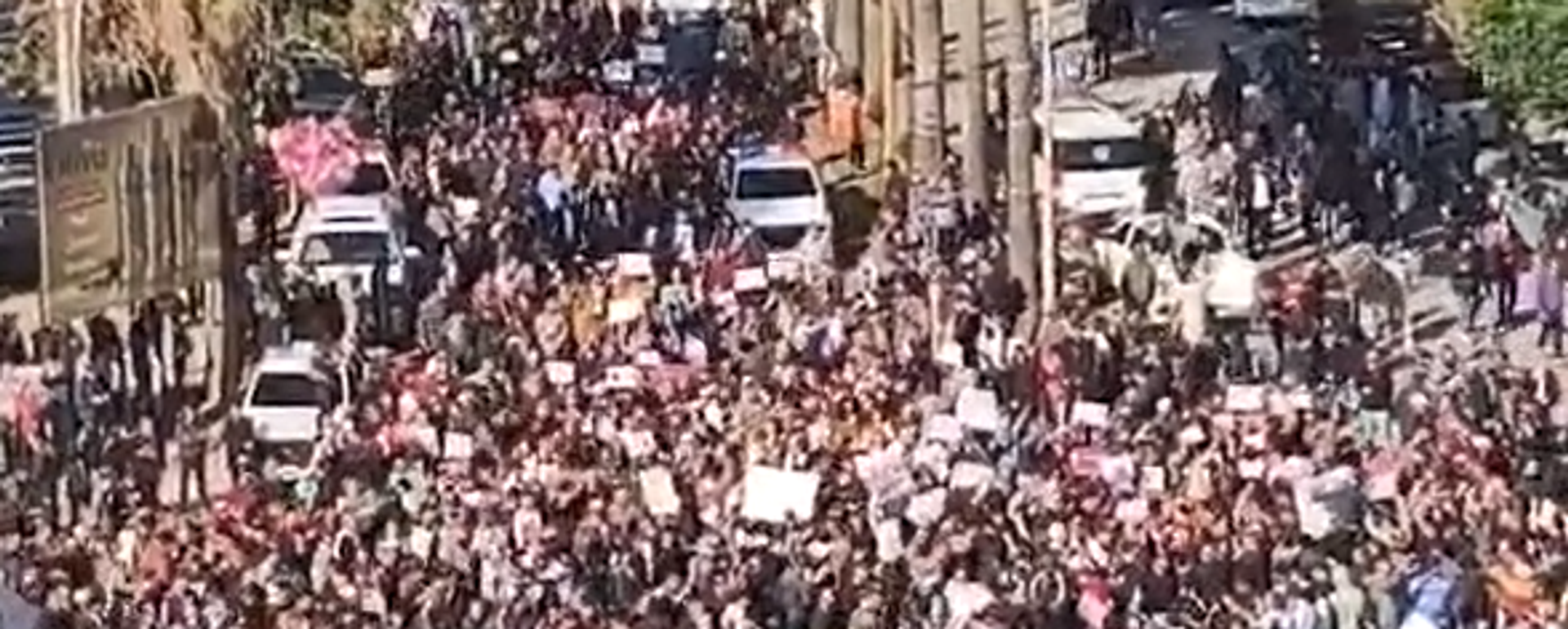 مظاهرات الساحل السوري تلبية لدعوة الشيخ غزال غزال - سبوتنيك عربي, 1920, 28.12.2025