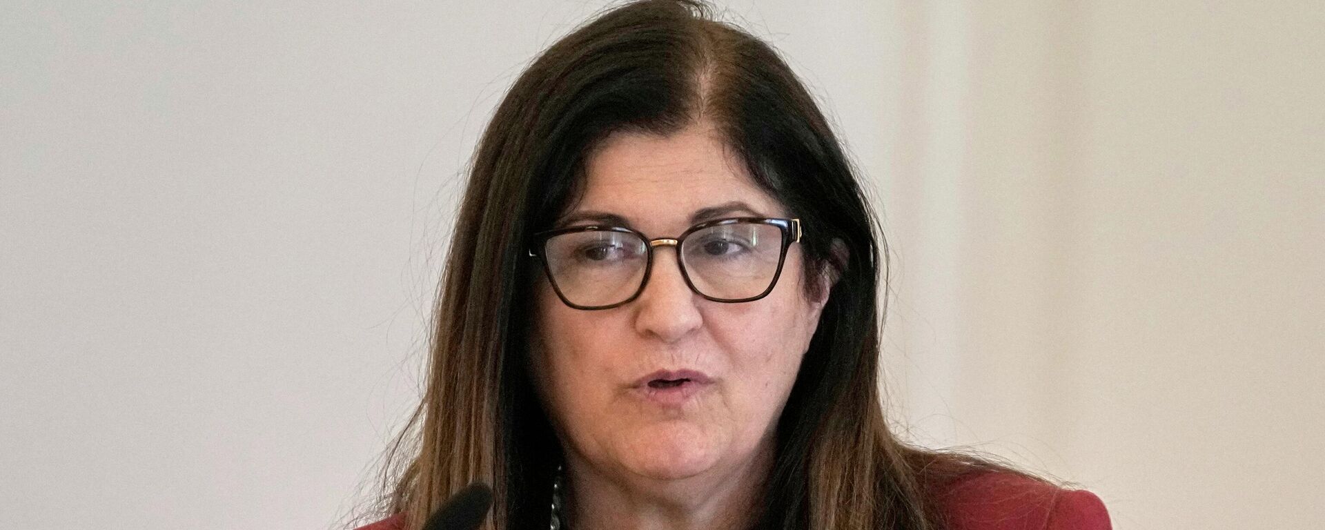 الدكتورة فارسين أغابيكيان شاهين، وزيرة الخارجية والمغتربين لدولة فلسطين  - سبوتنيك عربي, 1920, 29.12.2025