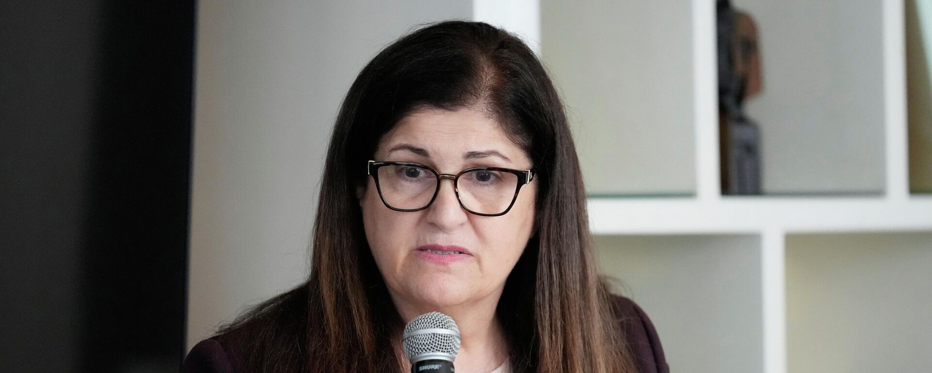 الدكتورة فارسين أغابيكيان شاهين، وزيرة الخارجية والمغتربين لدولة فلسطين  - سبوتنيك عربي, 1920, 29.12.2025